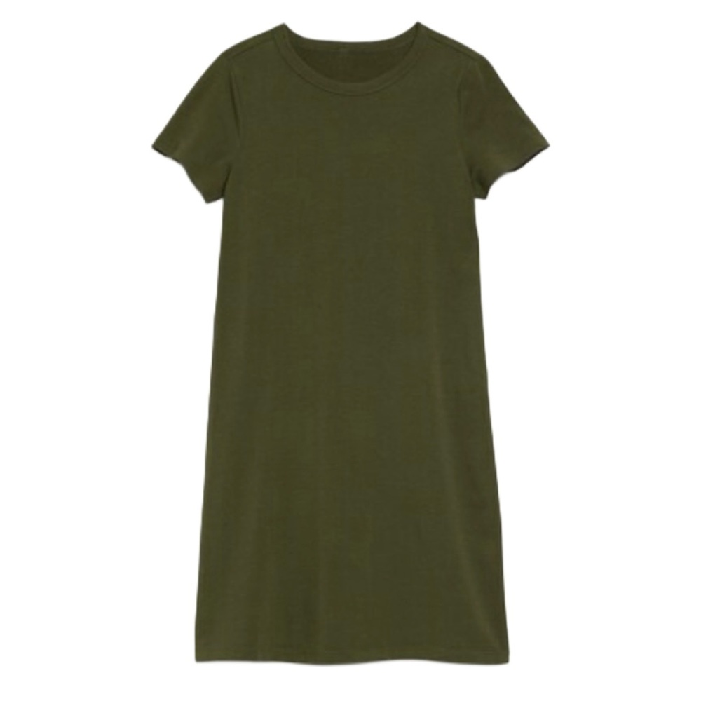 NWOT Old Navy XXL Khaki Crew-Neck Tee Dress